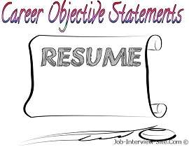 Resume Objective Statement Best Examples And Writing Guide